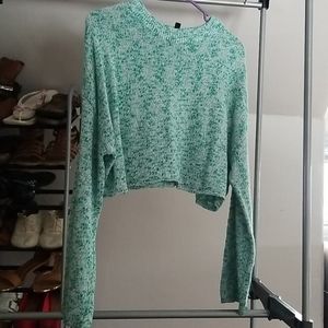 Crop sweater